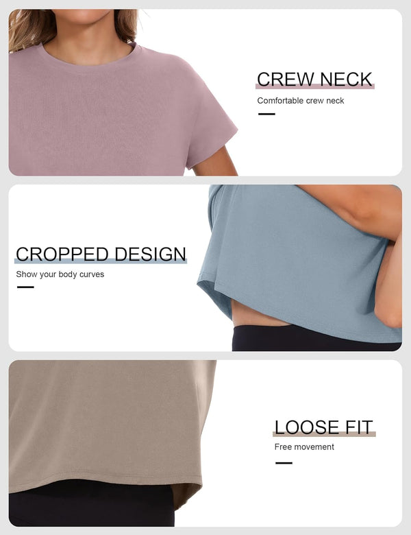 ActiveCore Crop Performance Tee Pro