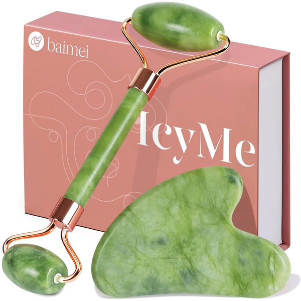 Cooling Jade Facial Roller Set